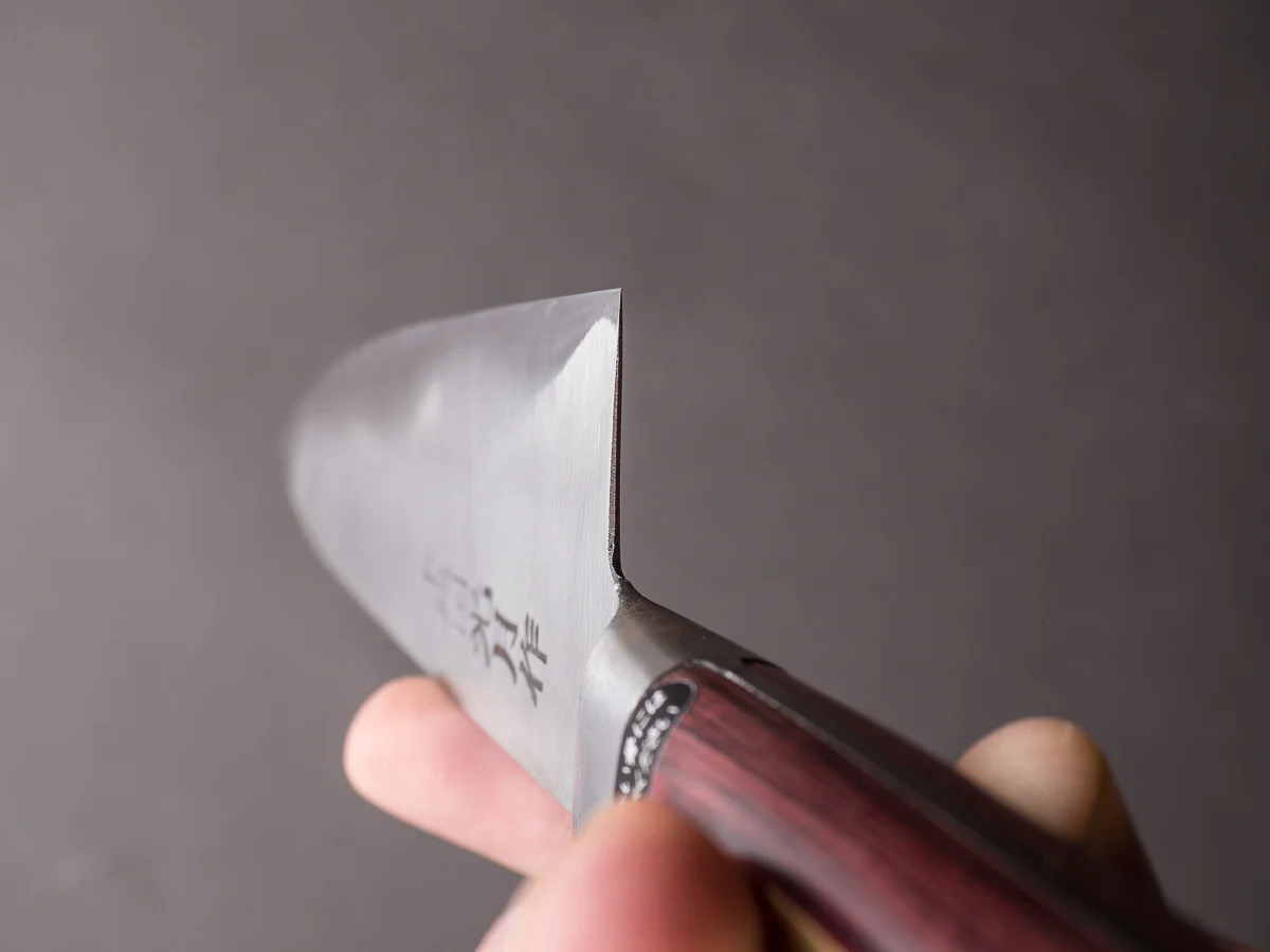 Goko Hamono - Kogetsu - Mono White #1 - 165mm Gyuto - Western Handle - Image 5