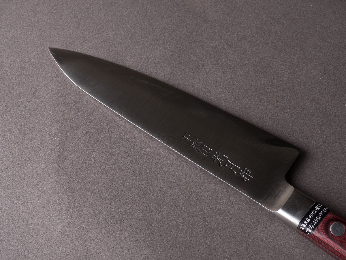 Goko Hamono - Kogetsu - Mono White #1 - 165mm Gyuto - Western Handle - Image 6