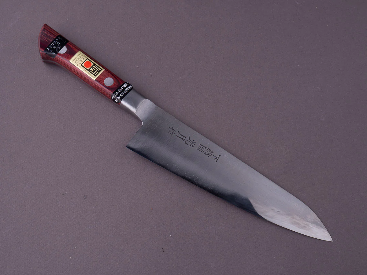 Goko Hamono - Kogetsu - Mono White #1 - 180mm Gyuto - Western Handle