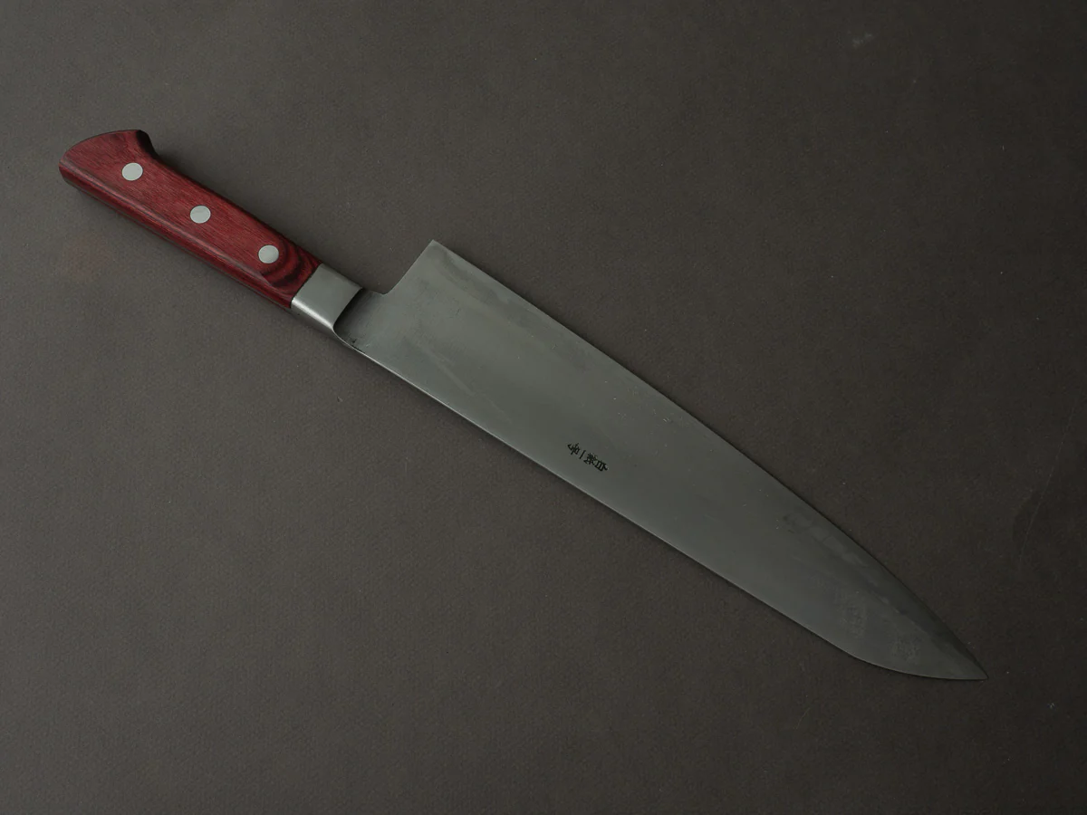 Goko Hamono - Kogetsu - Mono White #1 - 270mm Gyuto - Western Handle - Image 3
