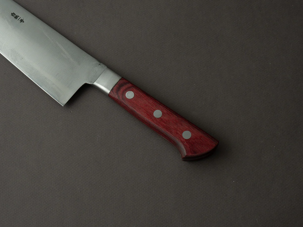 Goko Hamono - Kogetsu - Mono White #1 - 270mm Gyuto - Western Handle - Image 6