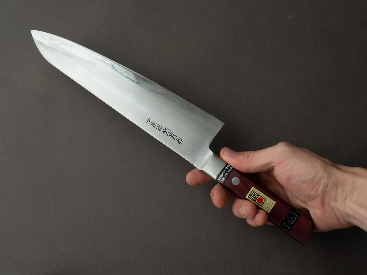Goko Hamono - Kogetsu - Mono White #1 - 270mm Gyuto - Western Handle - Image 8