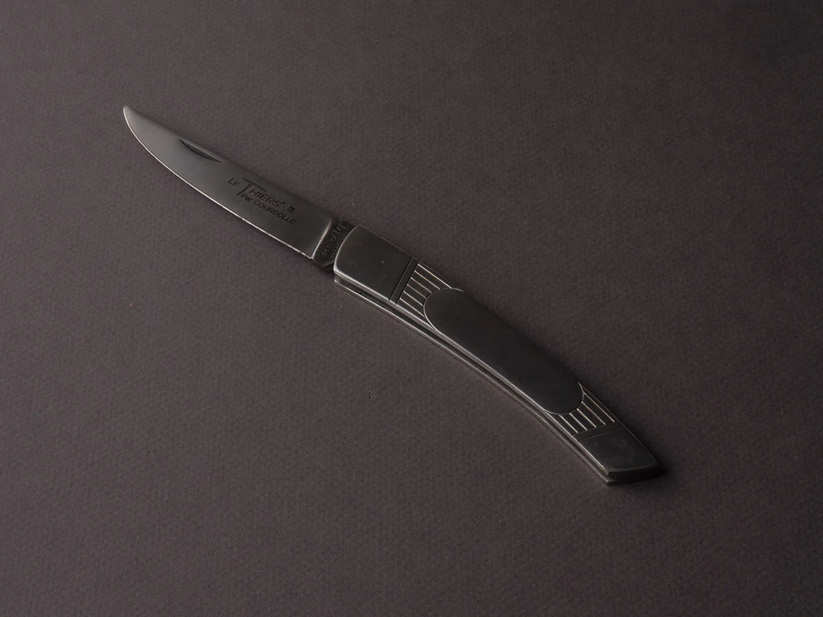 Coursolle - Folding/Pocket Knife - Le Theirs Pirou - Inox Handle - Image 2