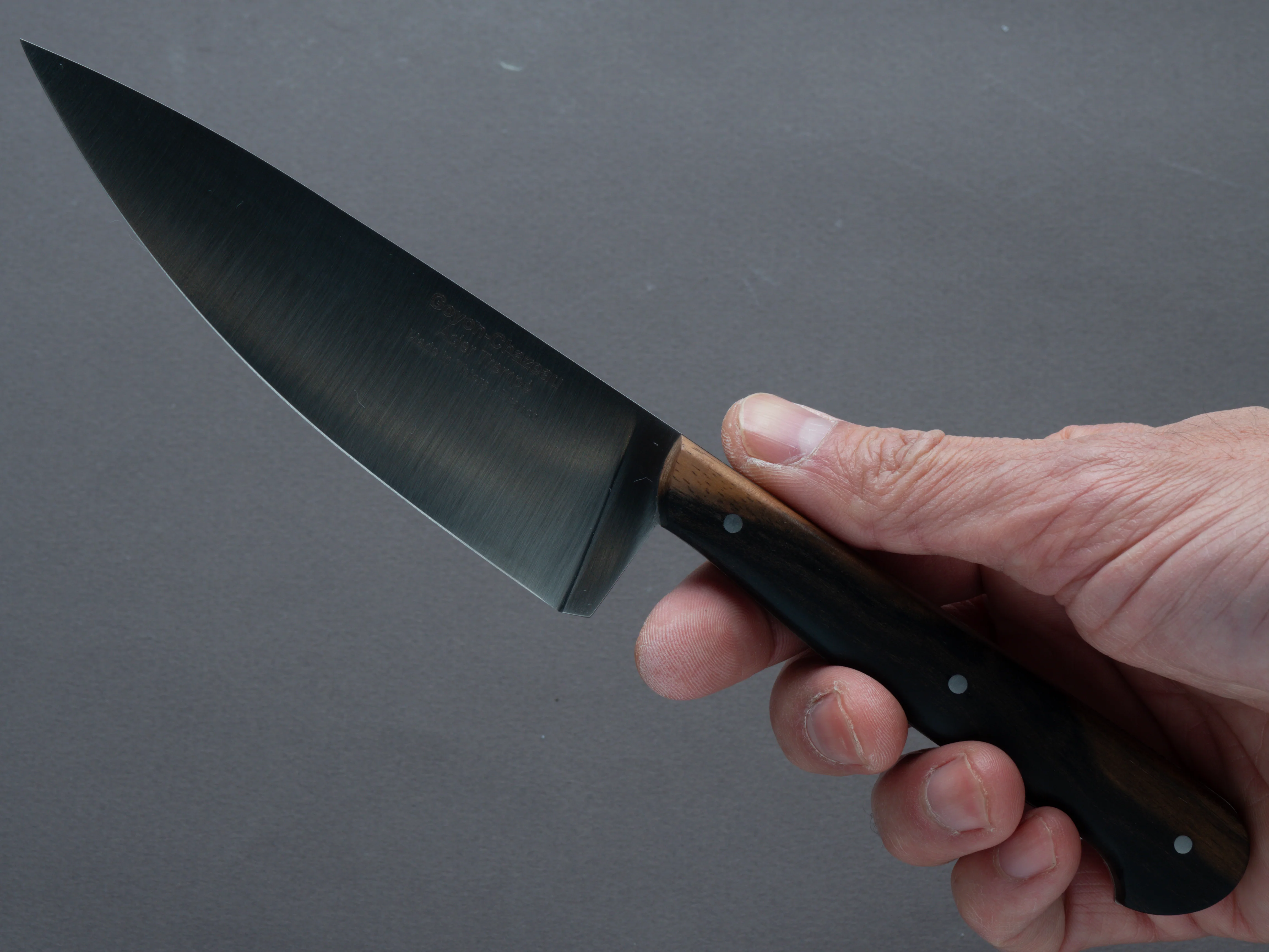 Goyon-Chazeau - Le Grande tradi - 14C28N - 125mm Utility - Ebony Western Handle - Image 3