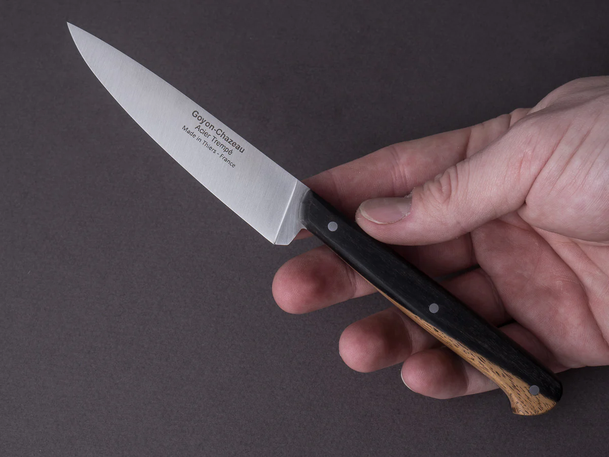 Goyon-Chazeau - Le P'tit Tradi - 100mm Utility - Ebony Western Handle - Image 6