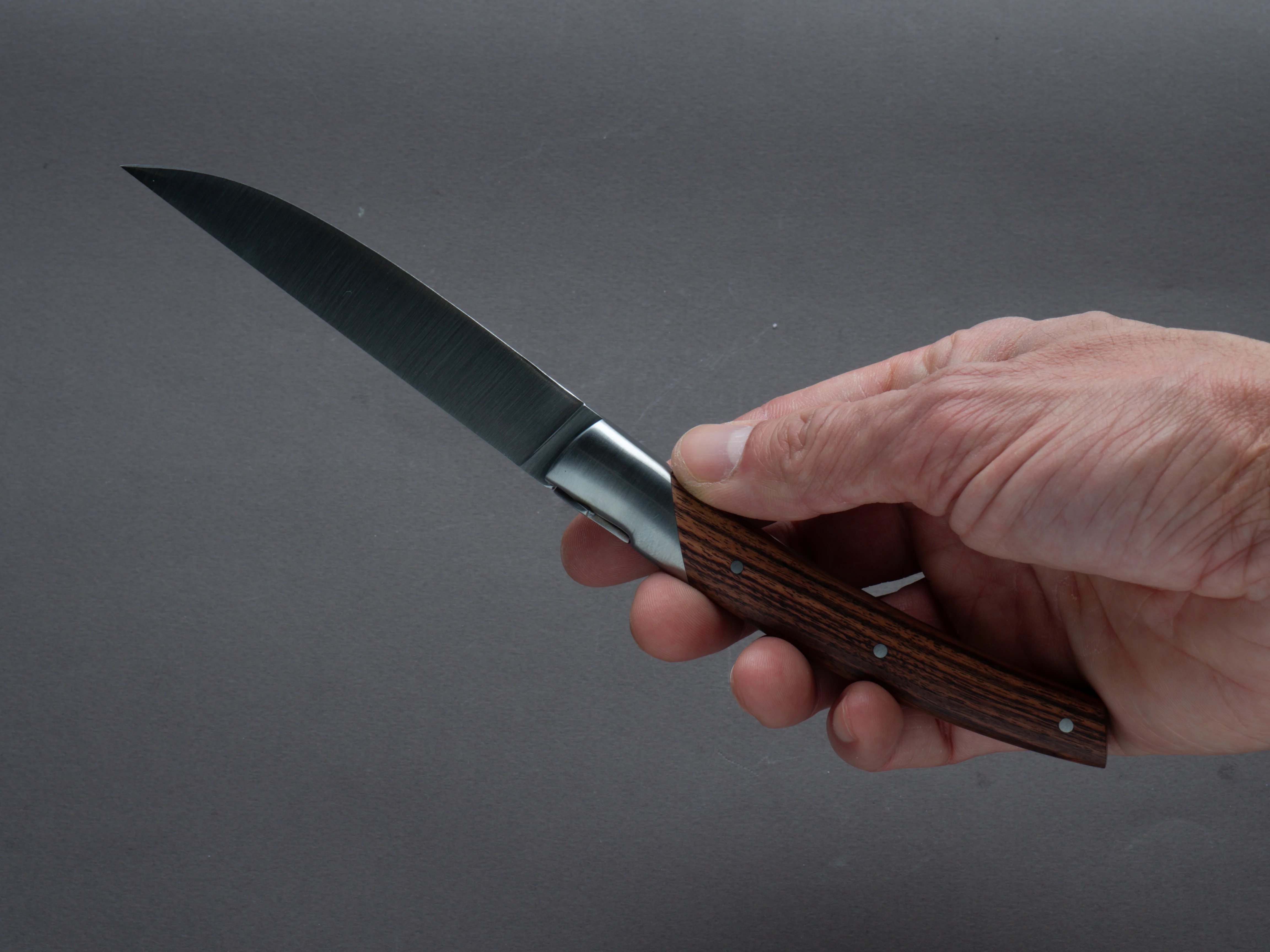 Goyon Chazeau - Le Thiers Pirou Avantage - Steak/Table Knives - Violet Wood Handle - Image 8