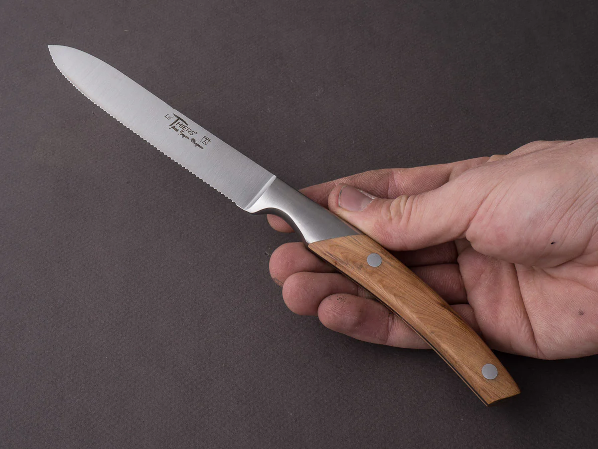 Goyon-Chazeau - Le Thiers - Tomato Knife - Juniper Handle - Image 8
