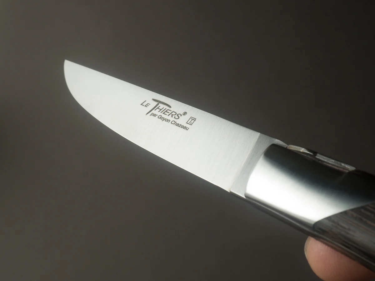 Goyon Chazeau - Le Thiers Pirou - Steak/Table Knives - Wenge Wood Handle - Image 9