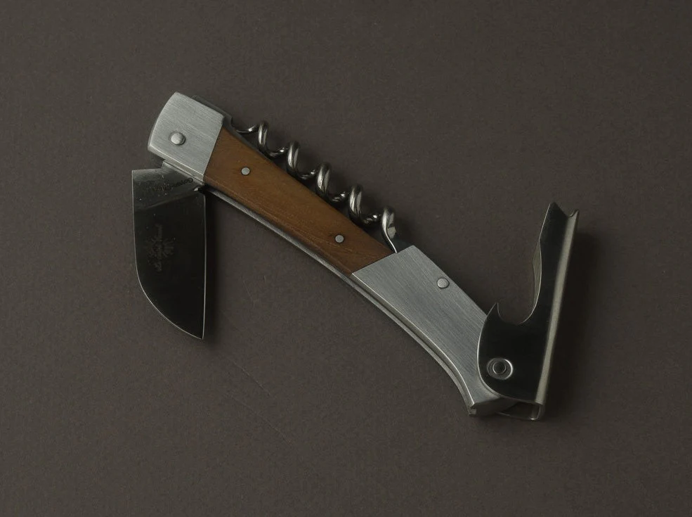 Goyon-Chazeau - St Vincent - Sommelier/Wine Key - Teak Wood Handle