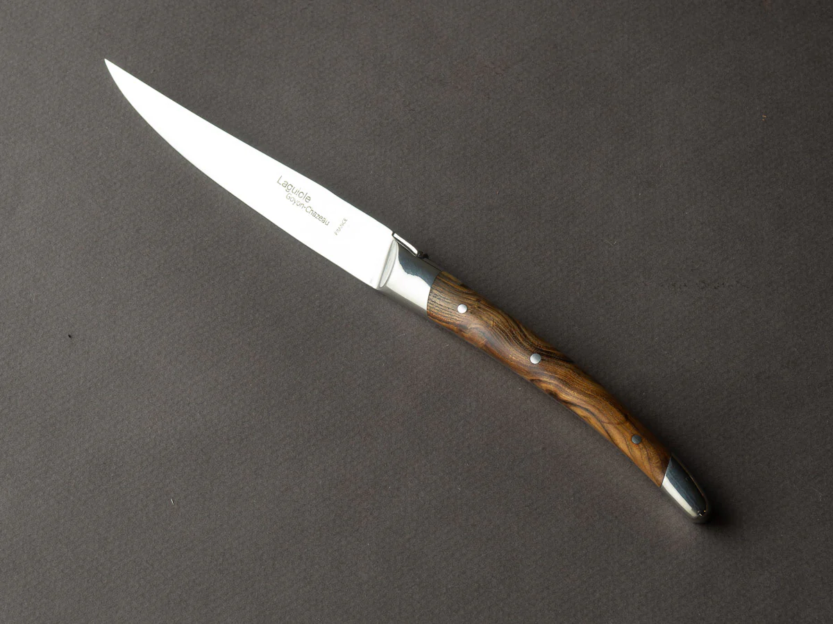 Goyon Chazeau - Steak Knives - Laguiole Moderne - Pistachio - Set of 6 - Image 3