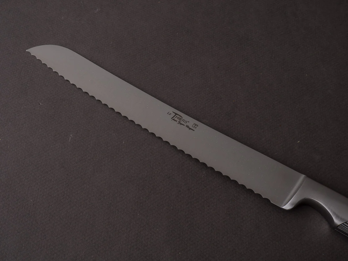 Goyon-Chazeau - Le Thiers - Bread Knife - Grey Paperstone Handle - Image 5