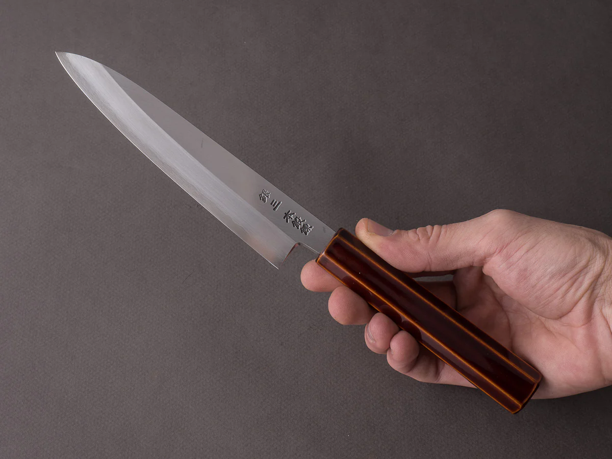 HADO - Kijiro - Ginsan - 150mm Petty - Urushi Handle - Image 7
