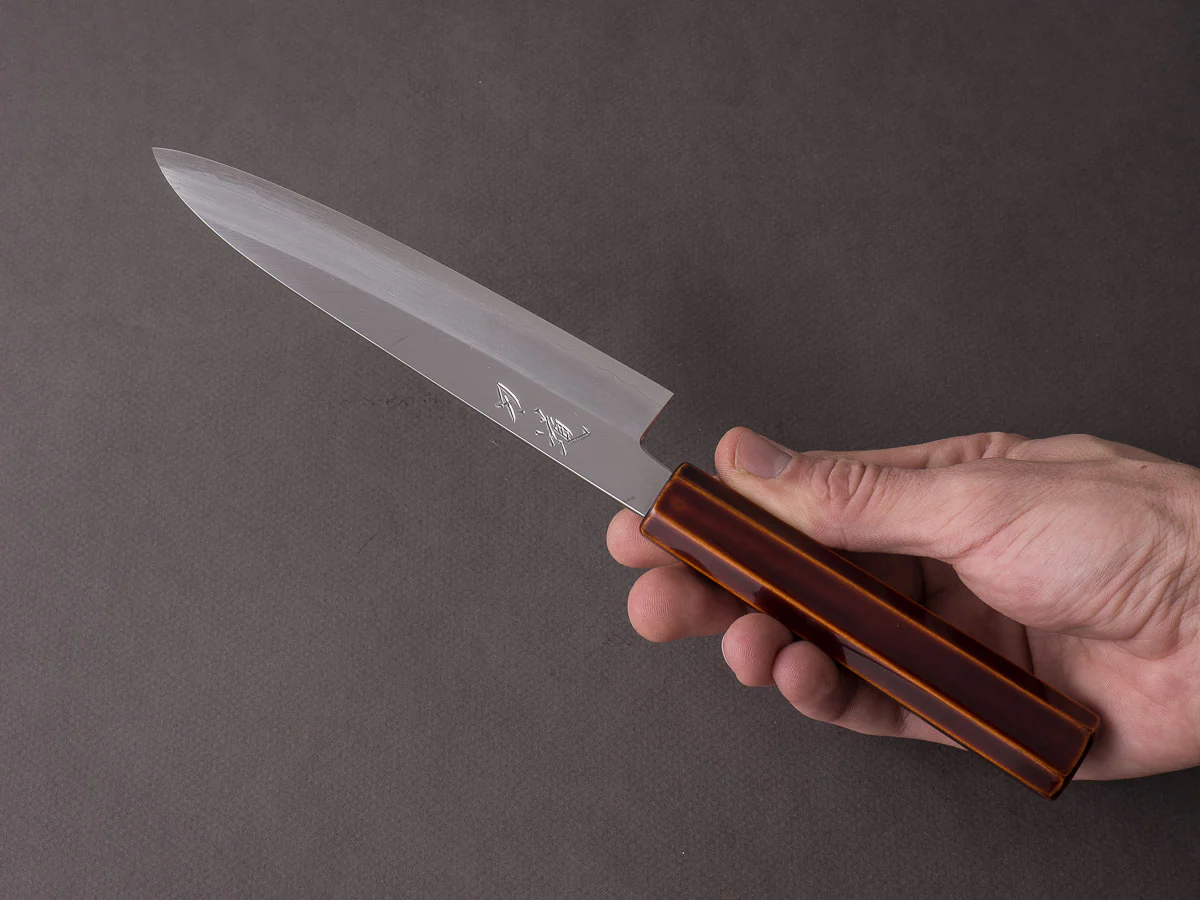 HADO - Kijiro - Ginsan - 150mm Petty - Urushi Handle - Image 8