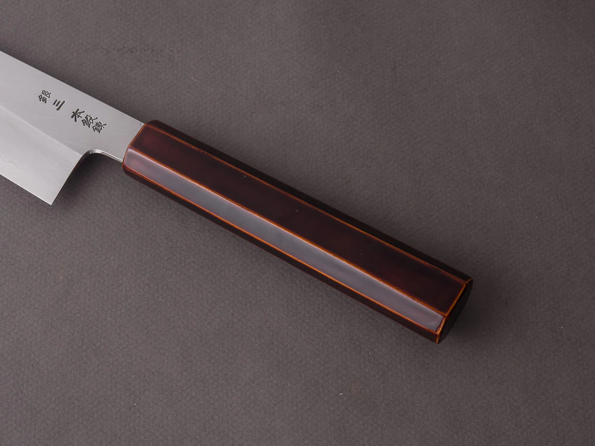 HADO - Kijiro - Ginsan - 210mm Gyuto - Urushi Handle - Image 6