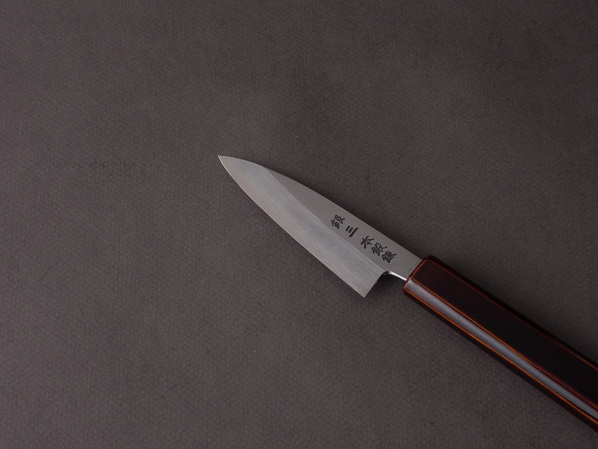 HADO - Kijiro - Ginsan - 90mm Paring - Urushi Handle - Image 5