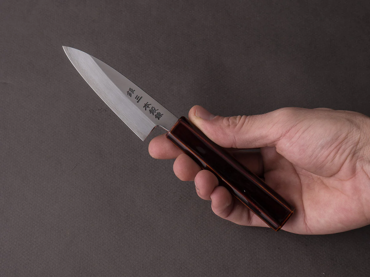 HADO - Kijiro - Ginsan - 90mm Paring - Urushi Handle - Image 7
