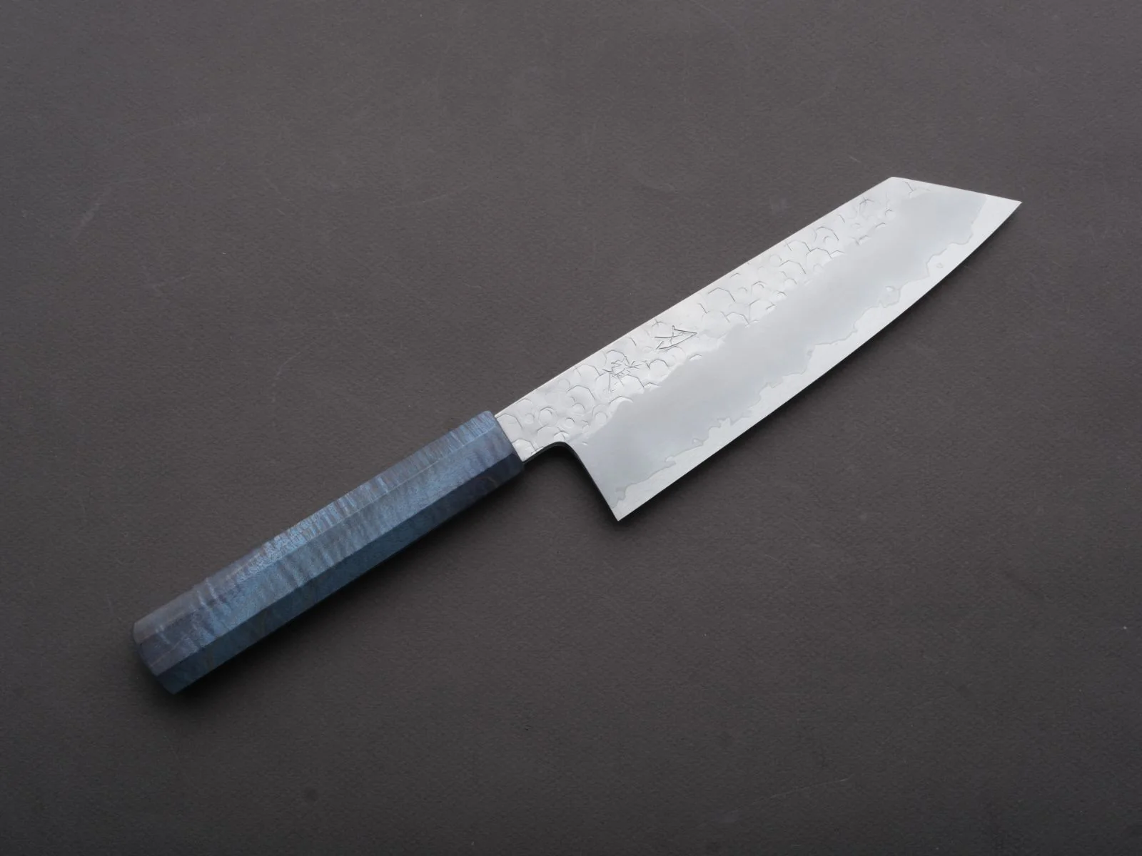 HADO - Shiosai - SG2 - Tsuchime - Bunka - 180mm - Blue Stabilized Wood Handle