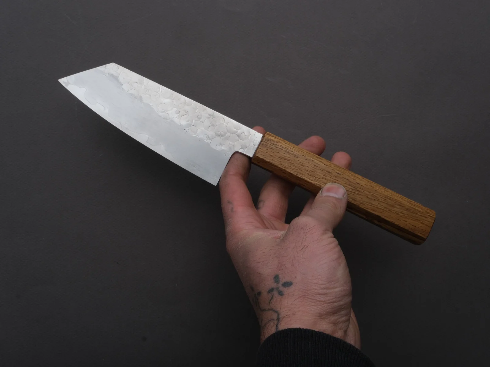 HADO - Shiosai - SG2 - Tsuchime - Bunka - 180mm - Oak Handle - Image 2
