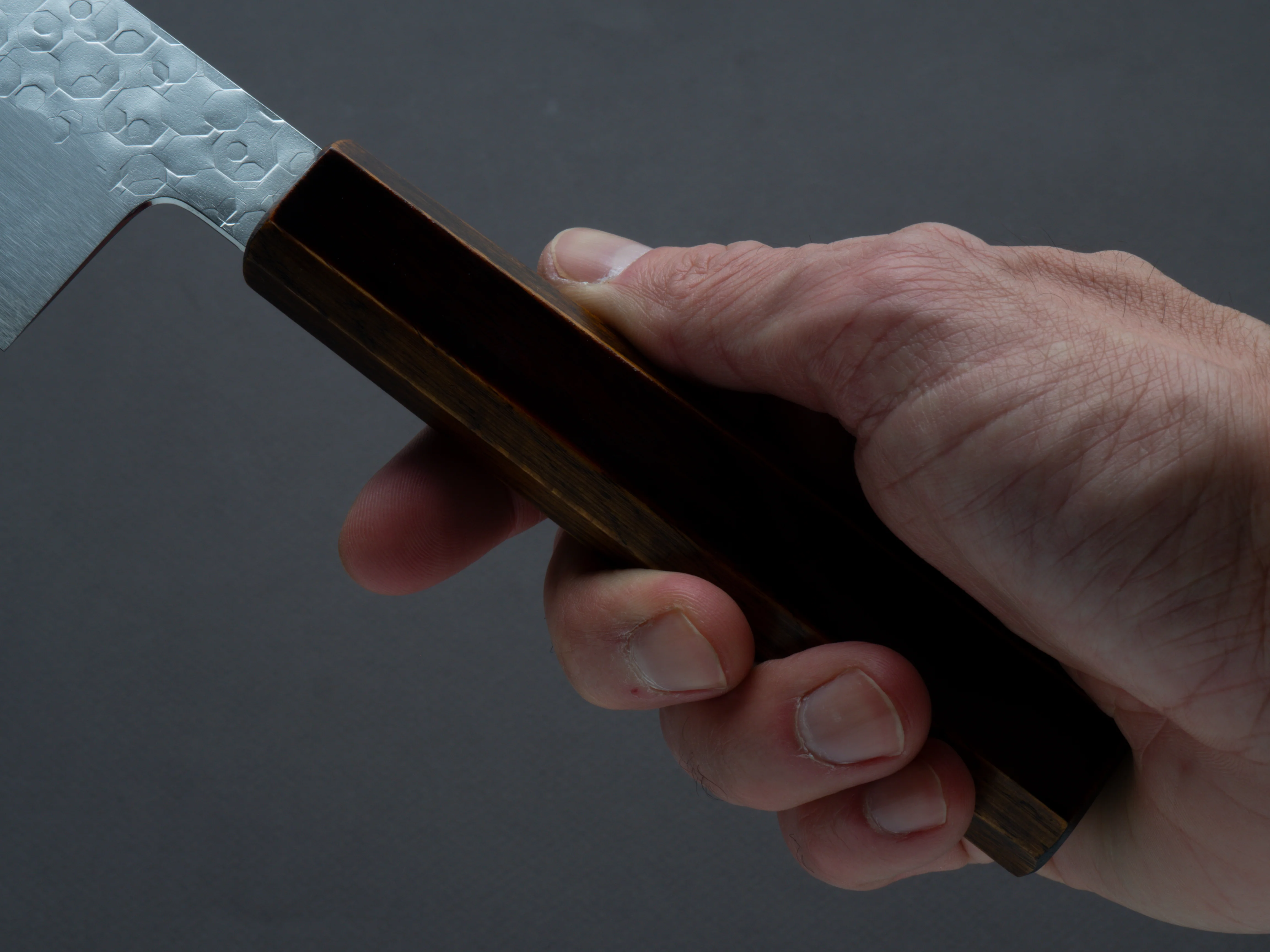 HADO - Shiosai - SG2 - Tsuchime - Bunka - 180mm - Urushi Oak Handle - Image 5