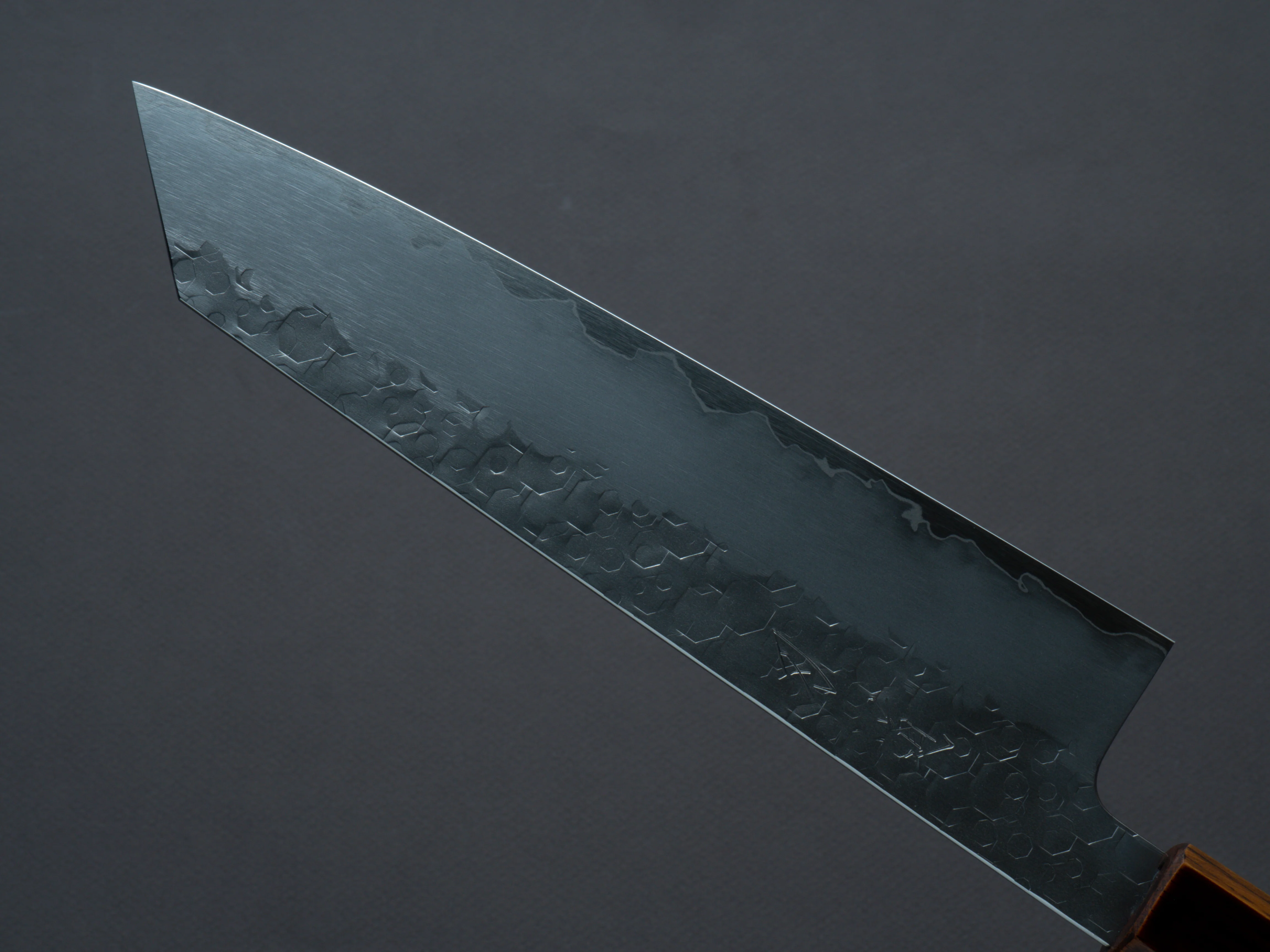HADO - Shiosai - SG2 - Tsuchime - Kiritsuke Gyuto - 210mm - Urushi Oak Handle - Image 4