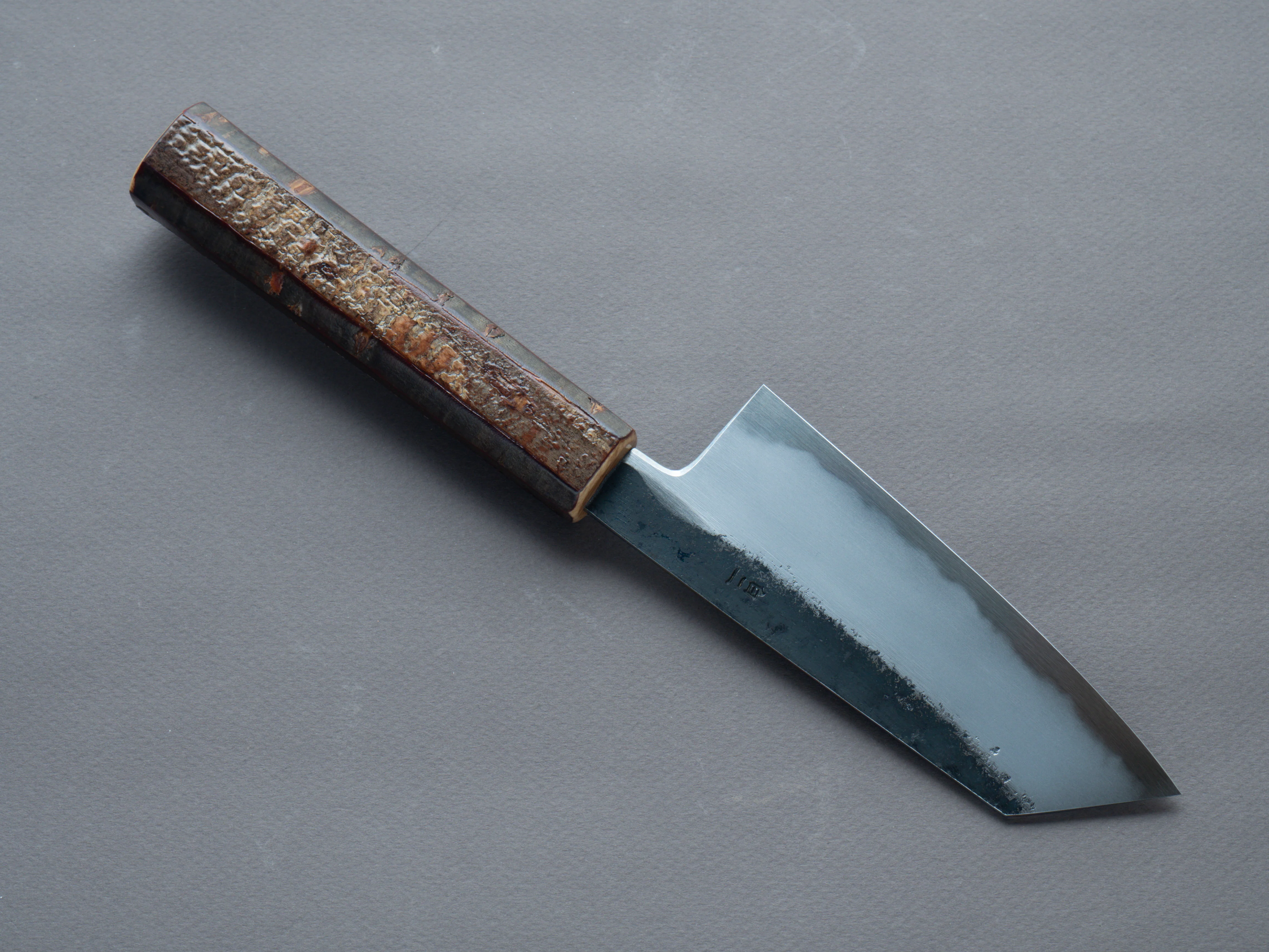 HADO - Sumi - White #2 - Kurouchi - 135mm Ko Bunka - Cherry Bark Handle - Image 2