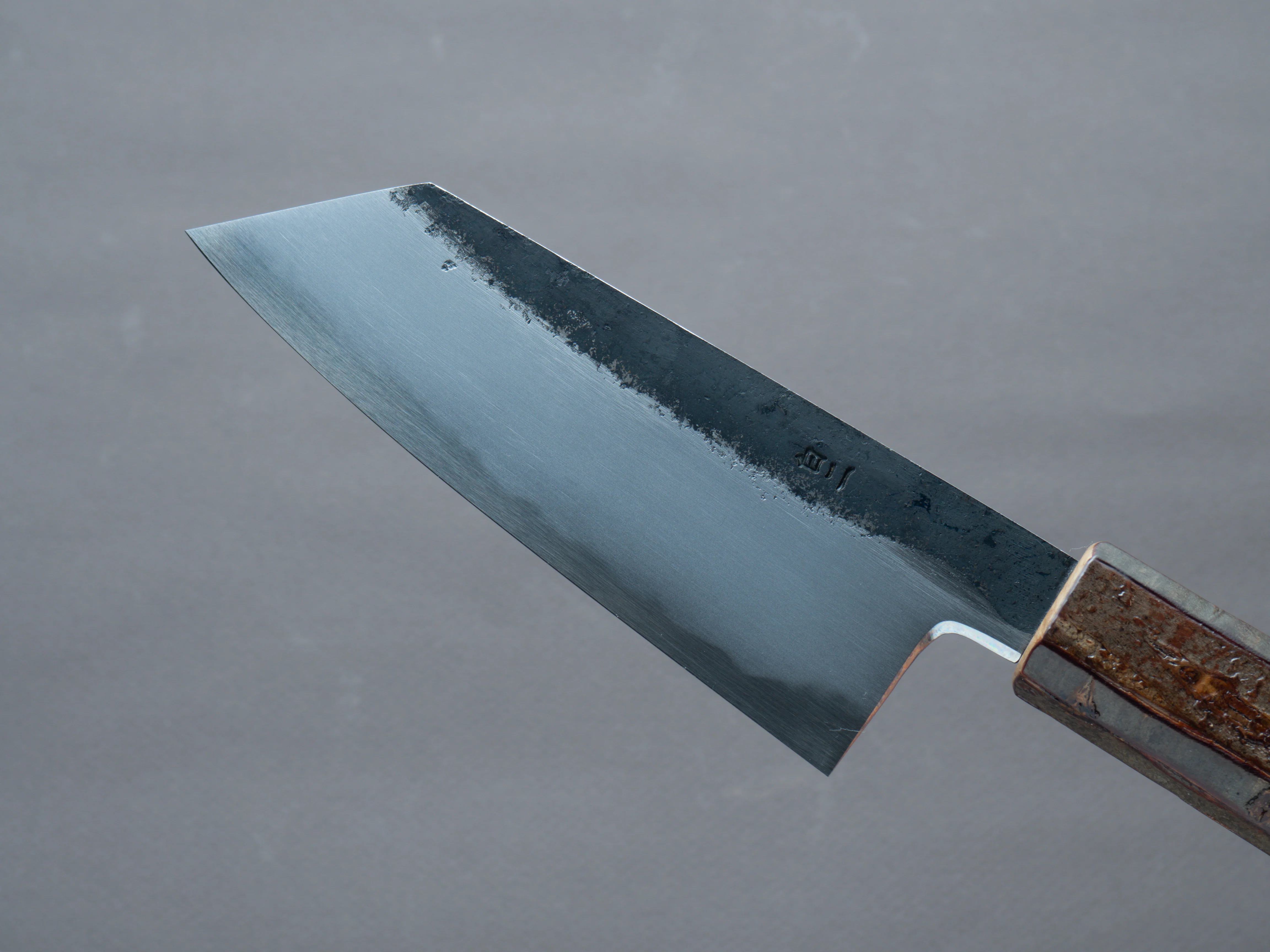 HADO - Sumi - White #2 - Kurouchi - 135mm Ko Bunka - Cherry Bark Handle - Image 3