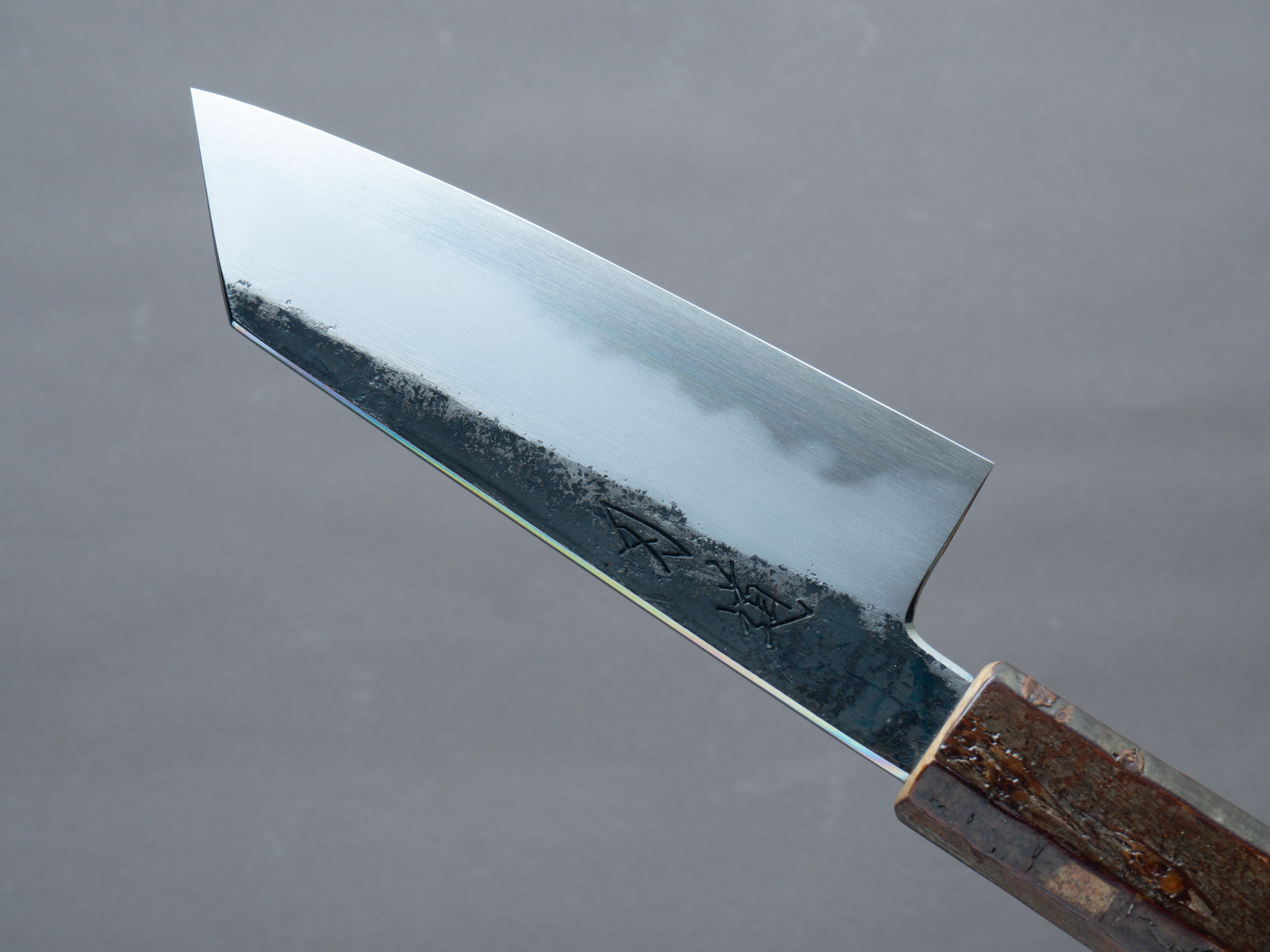 HADO - Sumi - White #2 - Kurouchi - 135mm Ko Bunka - Cherry Bark Handle - Image 4