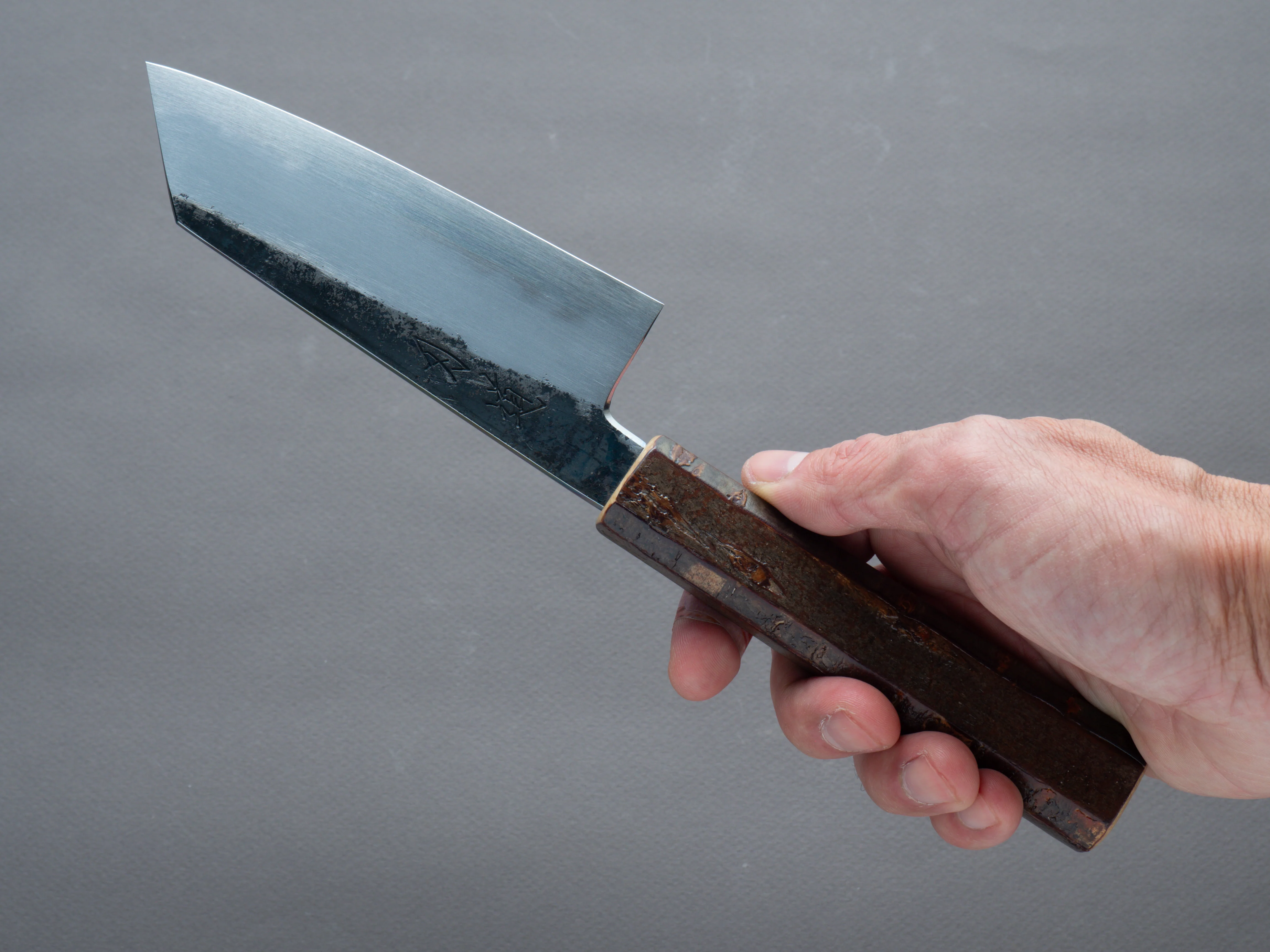 HADO - Sumi - White #2 - Kurouchi - 135mm Ko Bunka - Cherry Bark Handle - Image 7