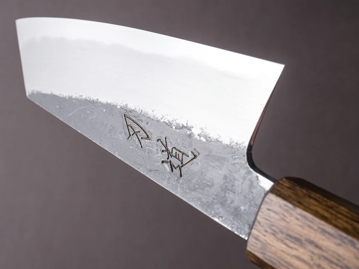 HADO - Sumi - White #2 - Kurouchi - 135mm Ko Bunka - Urushi Oak Black Handle - Image 10