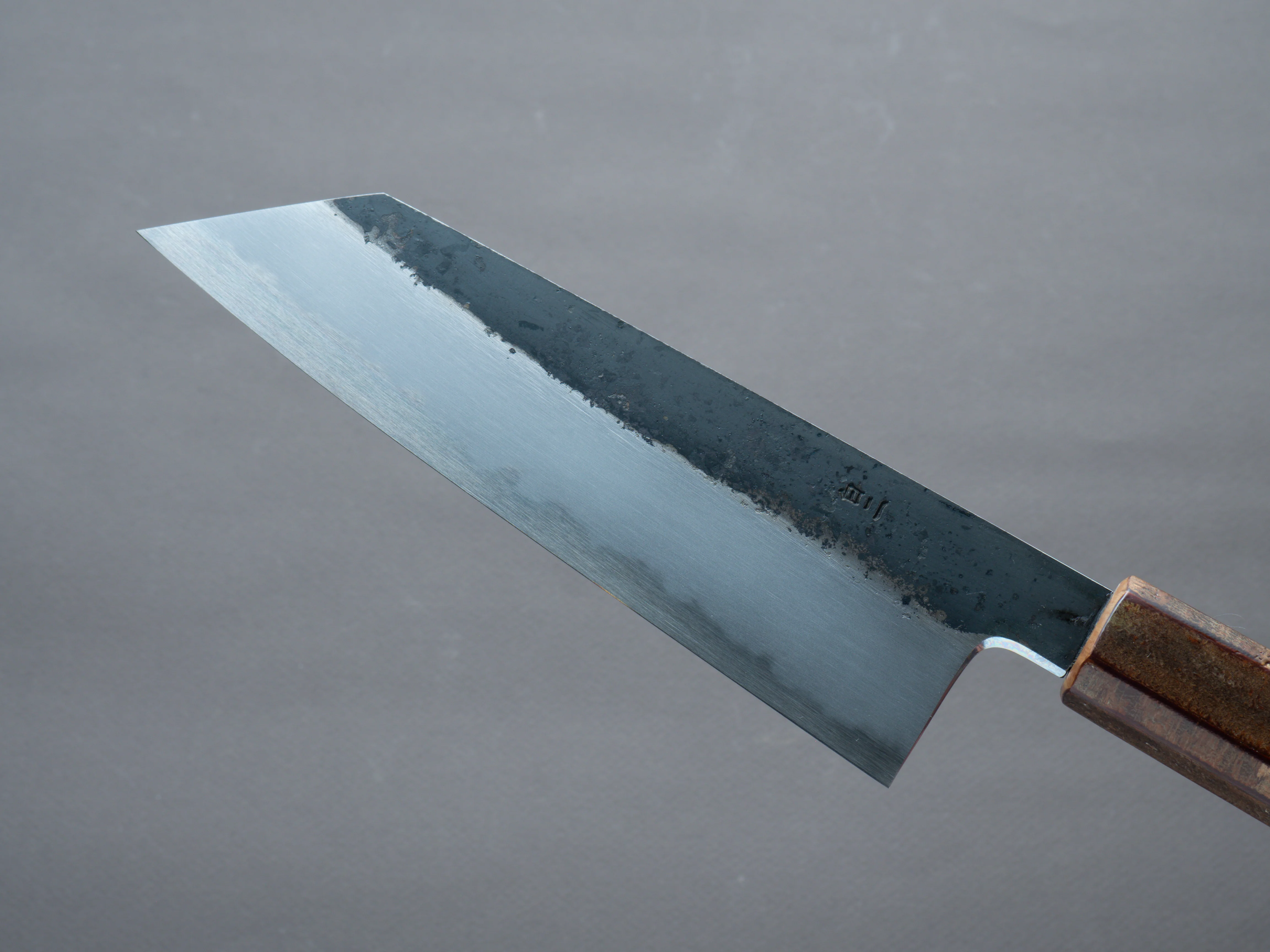HADO - Sumi - White #2 - Kurouchi - 180mm Bunka - Cherry Bark Handle - Image 3