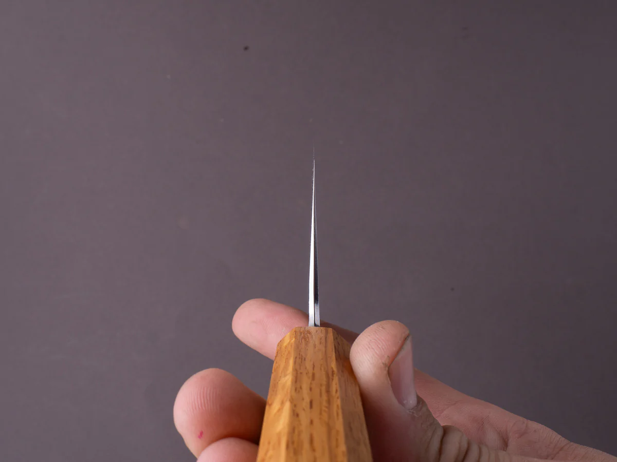 HADO - Sumi - White #2 - Kurouchi -Nakiri -  165mm - Oak Handle - Image 3