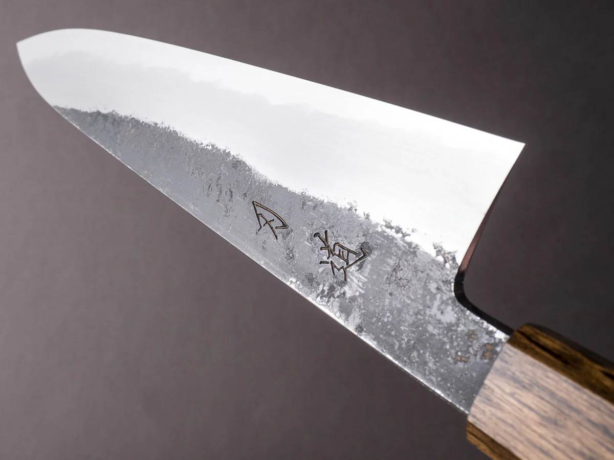 HADO - Sumi - White #2 - Kurouchi - 240mm Gyuto - Urushi Oak Black Handle - Image 10