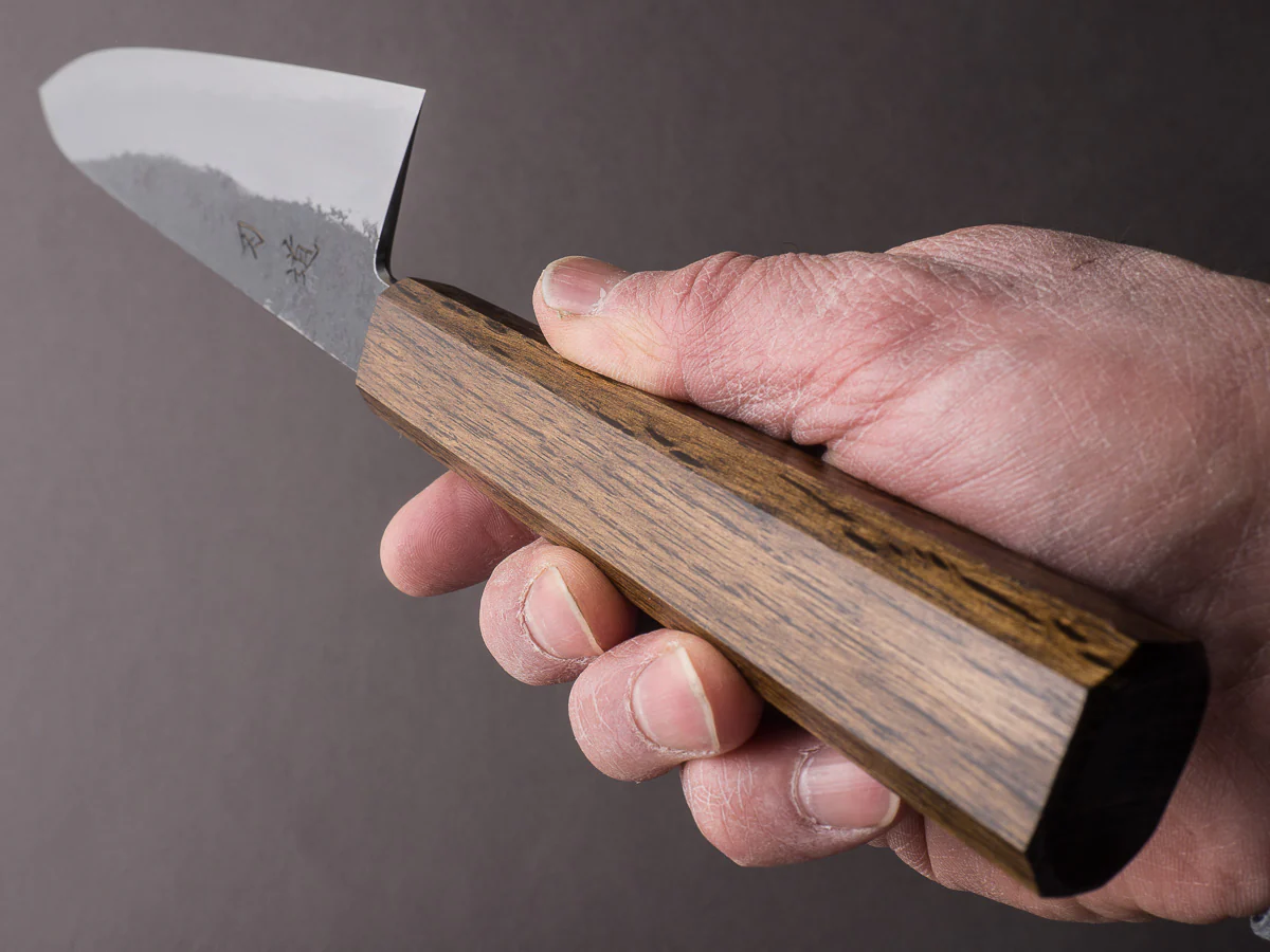 HADO - Sumi - White #2 - Kurouchi - 240mm Gyuto - Urushi Oak Black Handle - Image 9