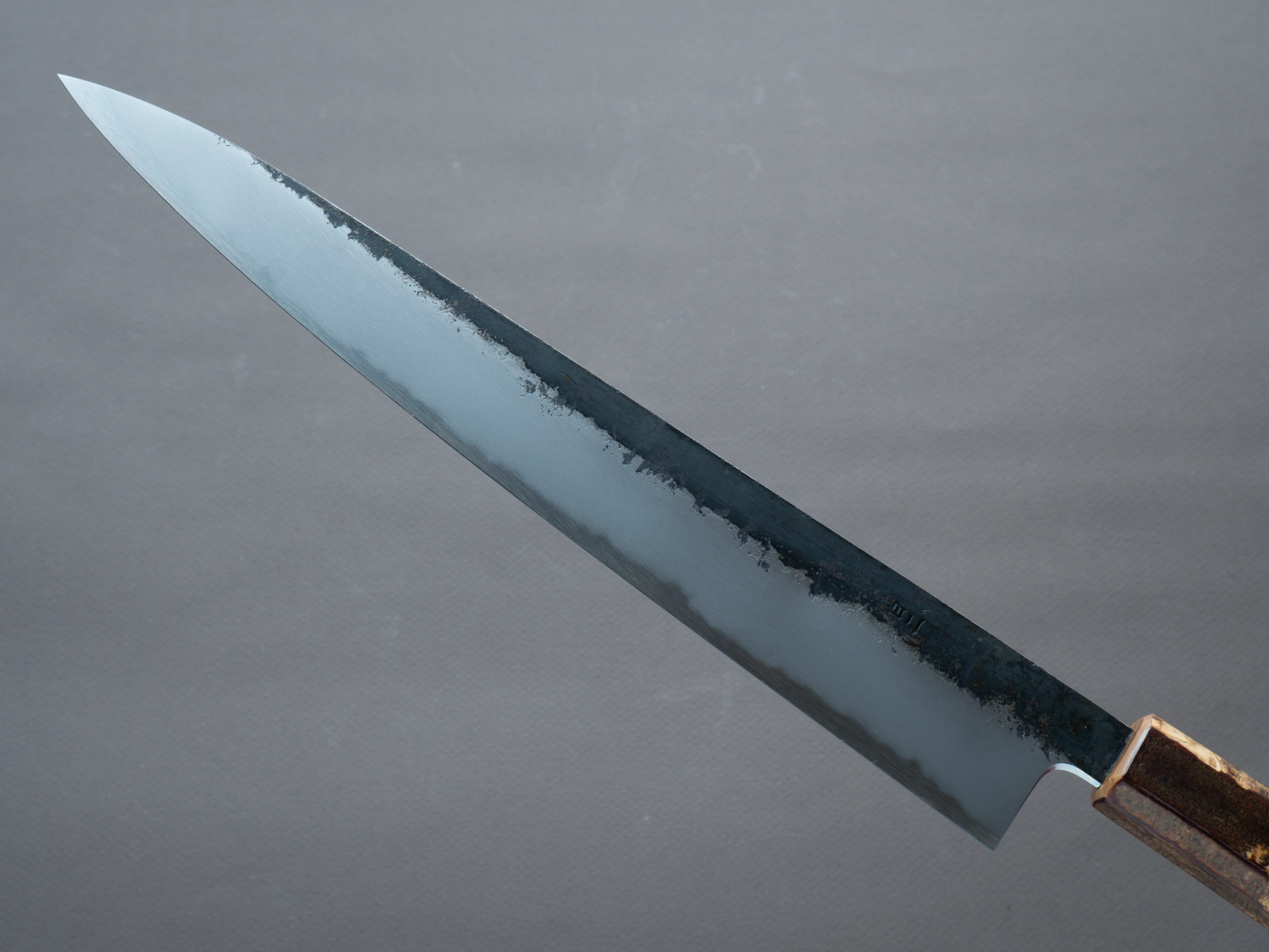 HADO - Sumi - White #2 - Kurouchi - 270mm Sujihiki - Cherry Bark Handle - Image 3