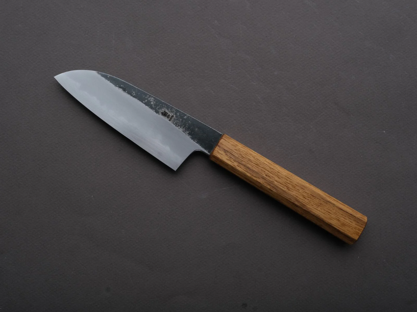 HADO - Sumi - White #2 - Kurouchi - Shou Santoku - 110mm - Oak Handle - Image 2