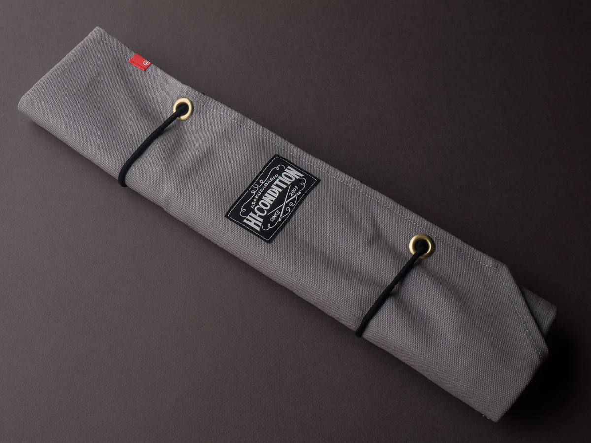Hi-Condition - 6 Pocket Knife Roll - Hanpu Canvas - (multiple colors available)