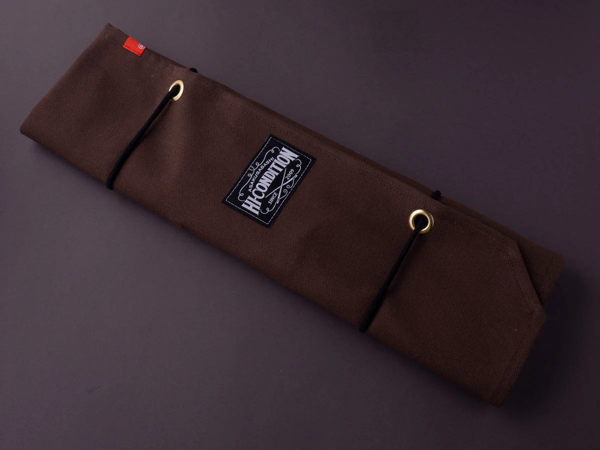Hi-Condition - 6 Pocket Knife Roll - Hanpu Canvas - (multiple colors available) - Image 10