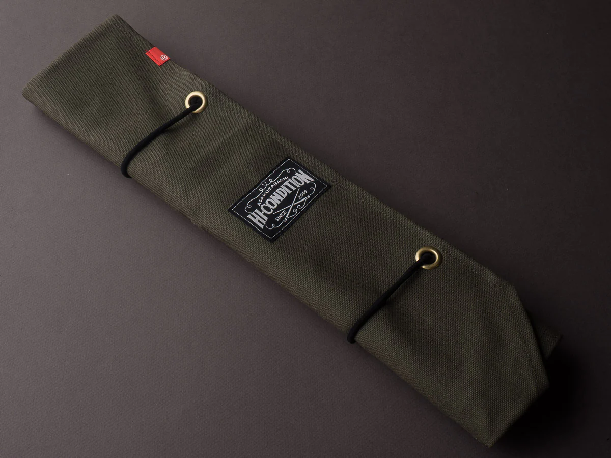Hi-Condition - 6 Pocket Knife Roll - Hanpu Canvas - (multiple colors available) - Image 12