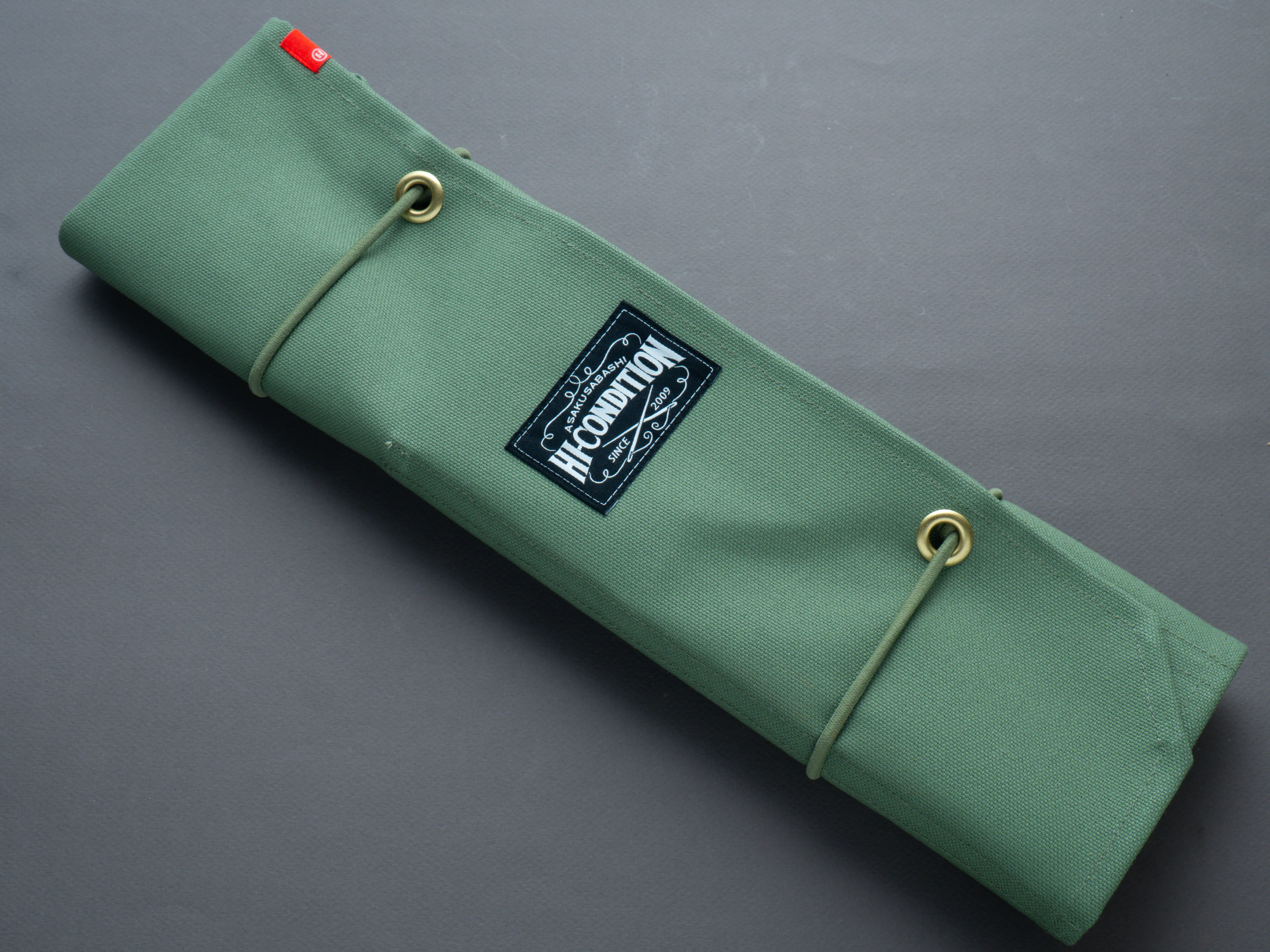 Hi-Condition - 6 Pocket Knife Roll - Hanpu Canvas - (multiple colors available) - Image 20