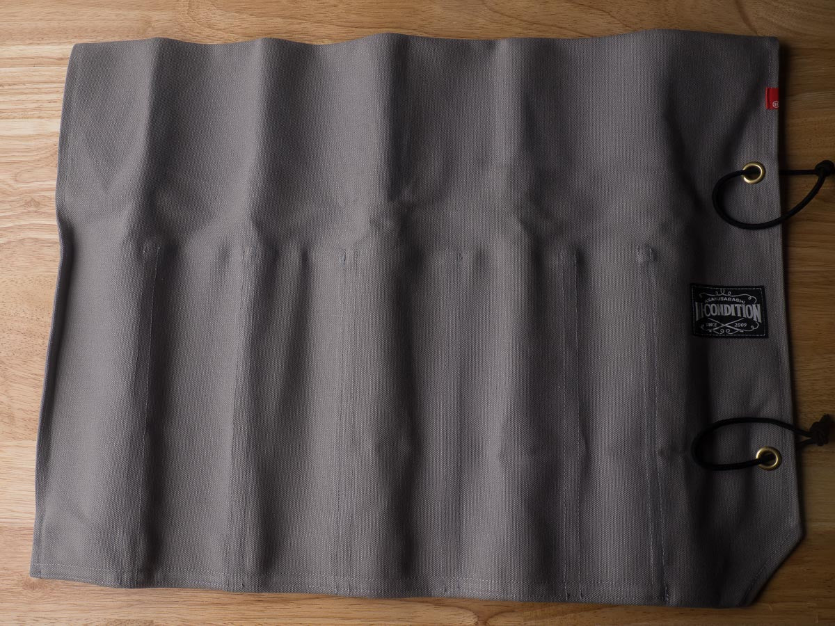 Hi-Condition - 6 Pocket Knife Roll - Hanpu Canvas - (multiple colors available) - Image 3