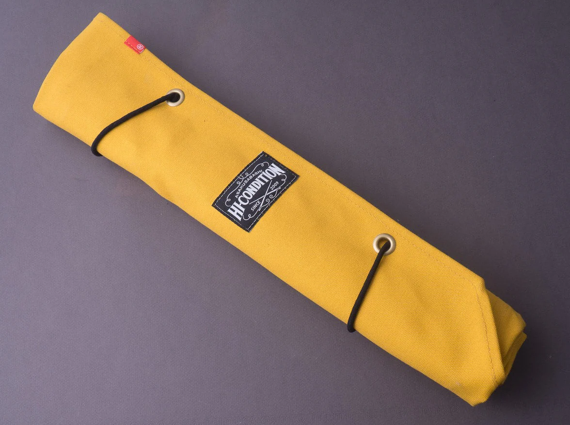 Hi-Condition - 6 Pocket Knife Roll - Hanpu Canvas - (multiple colors available) - Image 6
