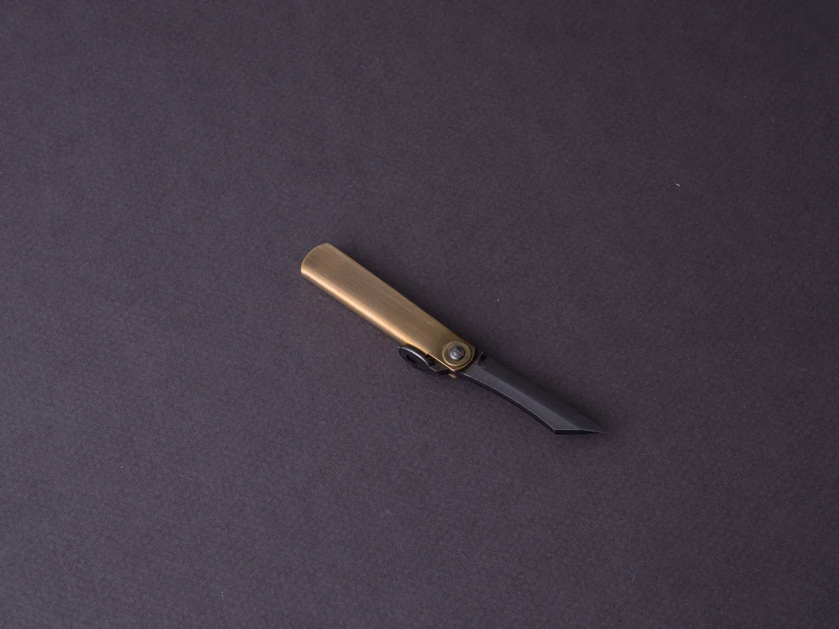 Higonokami - SK - Mini Folding - Brass - Image 2