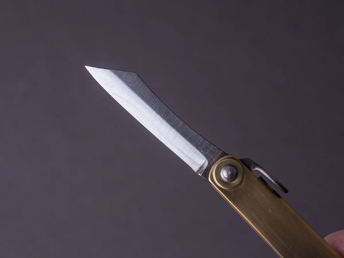 Higonokami - SK - Mini Folding - Brass - Image 4