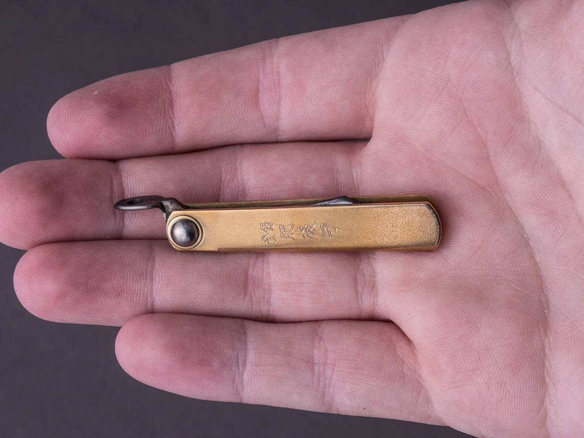 Higonokami - SK - Mini Folding - Brass - Image 7