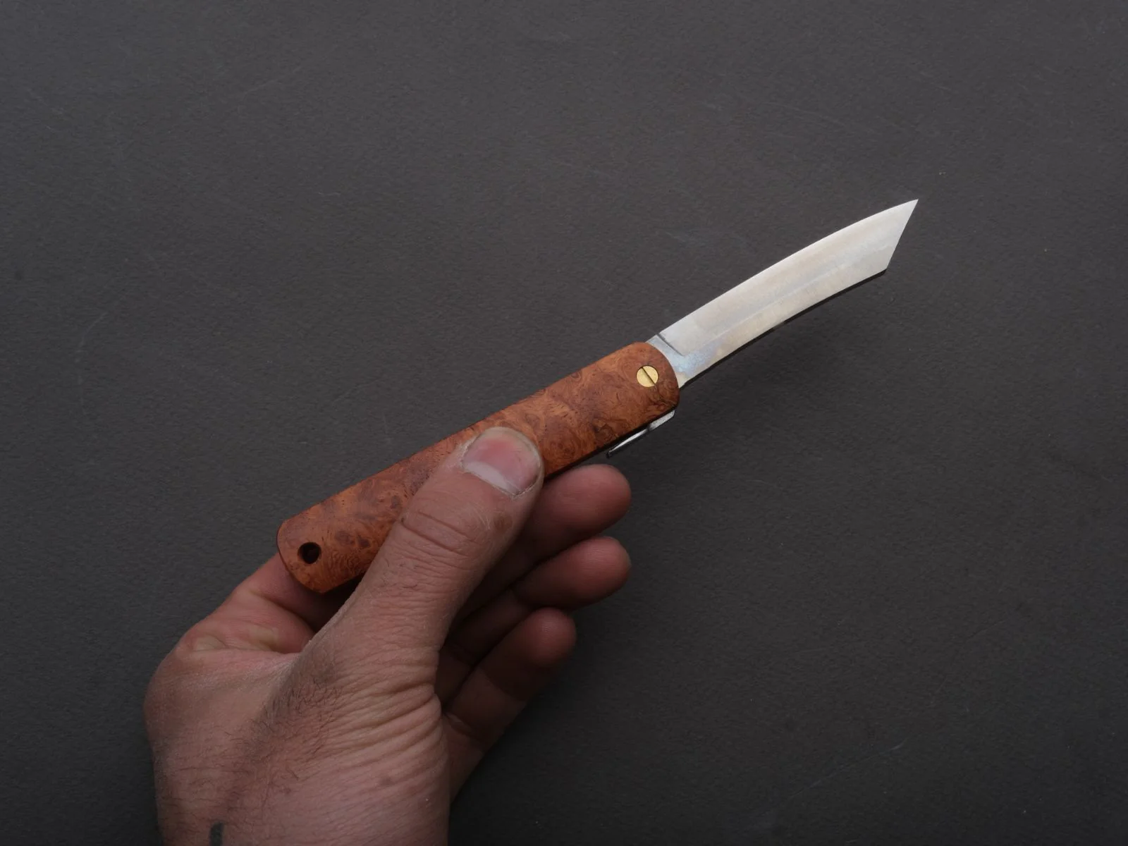 Higonokami - Folding Knife - VG10 - 70mm - Quince Handle - Image 4