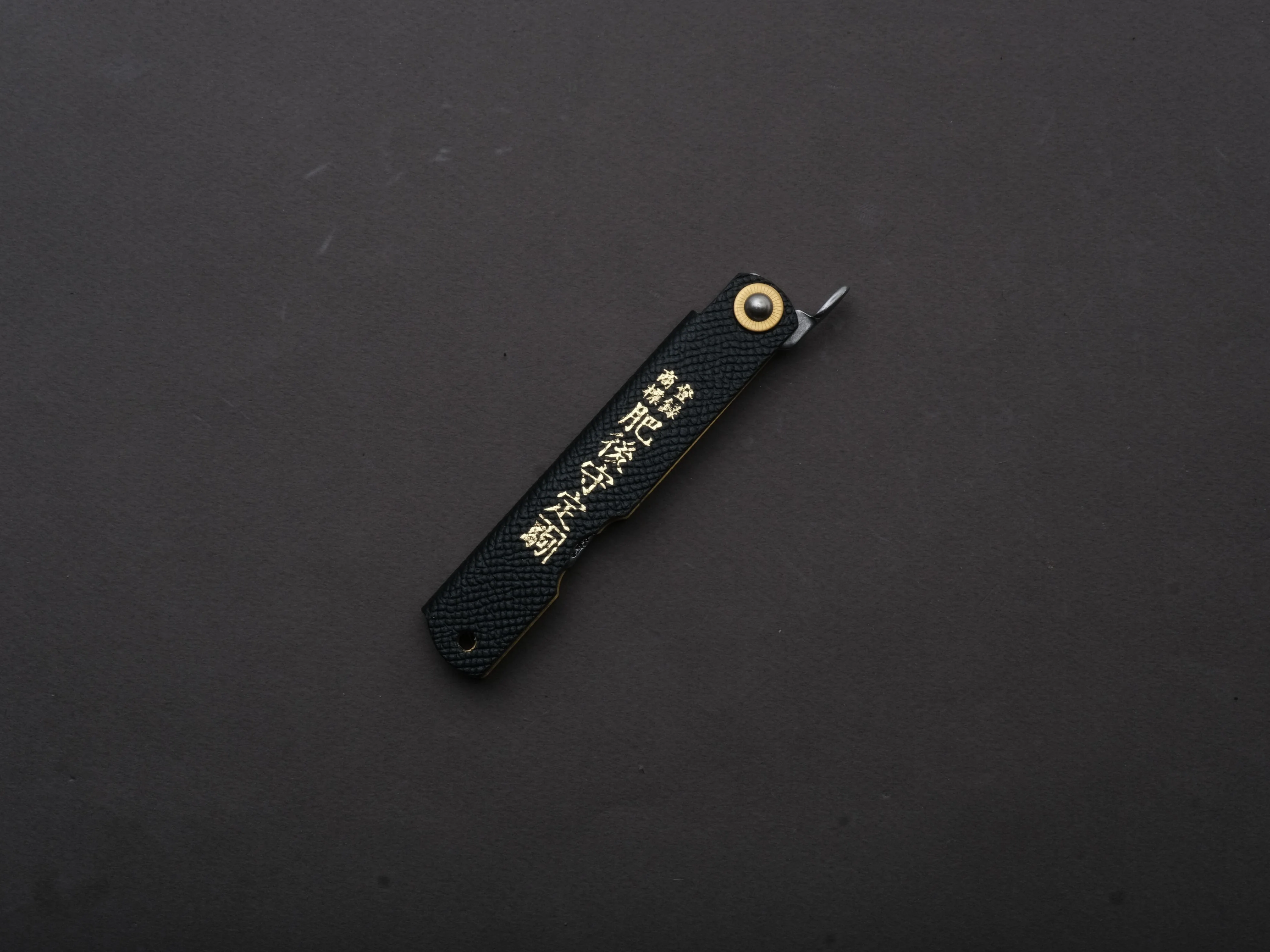 Higonokami - Folding Knife - VG10 - Large - Leather/Brass Handle