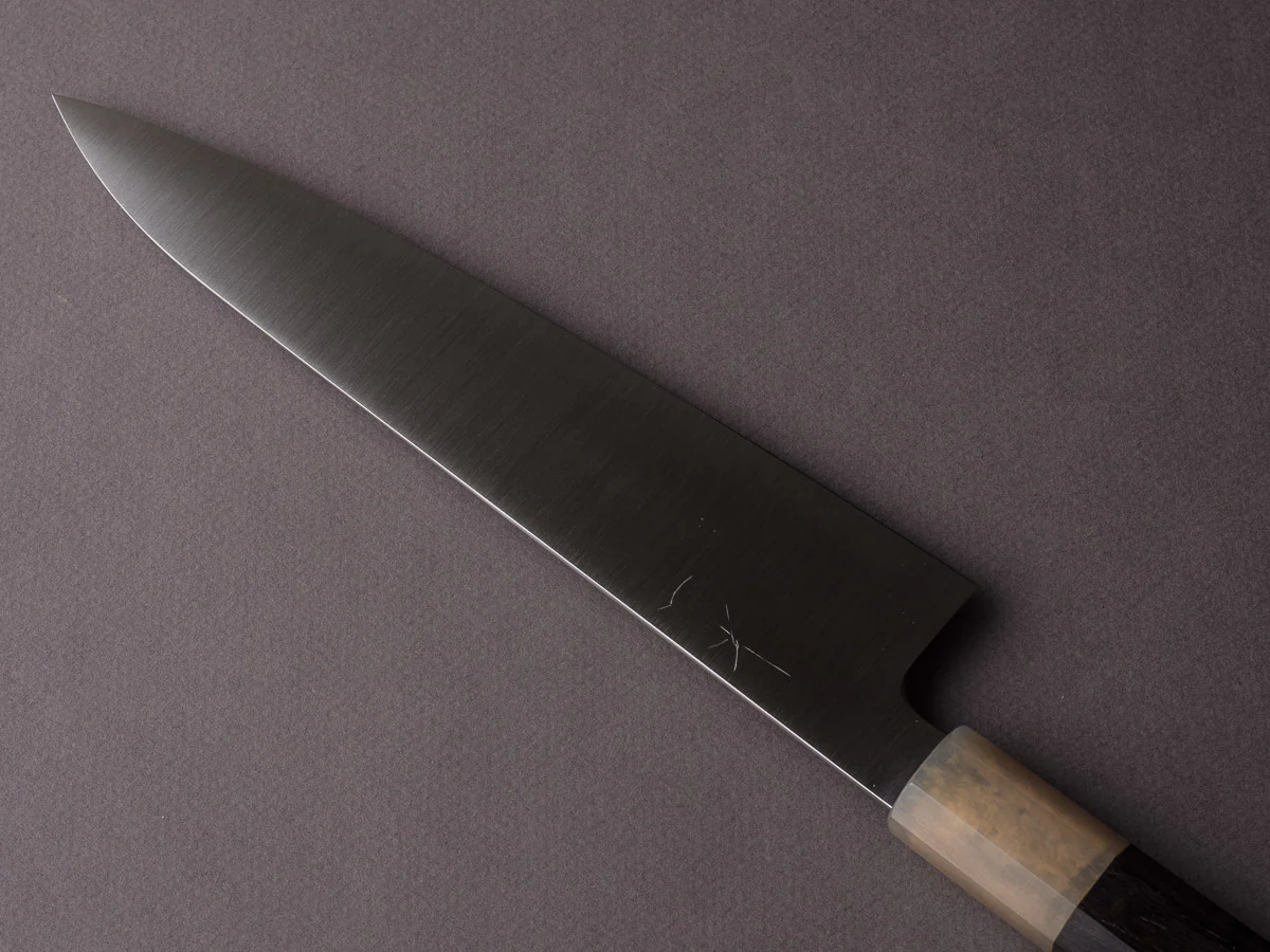 Hitohira - AH - Swedish Stainless - 210mm - Gyuto - Ebony Handle - Image 2