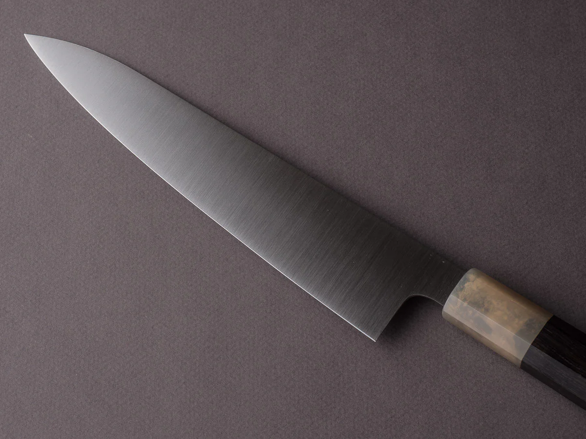 Hitohira - AH - Swedish Stainless - 210mm - Gyuto - Ebony Handle - Image 3