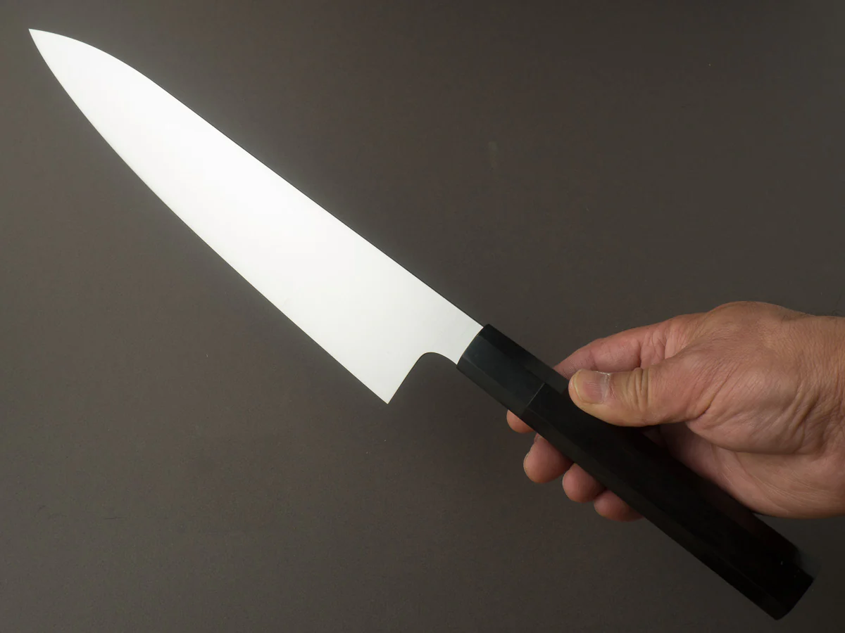 Hitohira - AH - Swedish Stainless - 270mm - Gyuto - Ebony Handle - Image 6