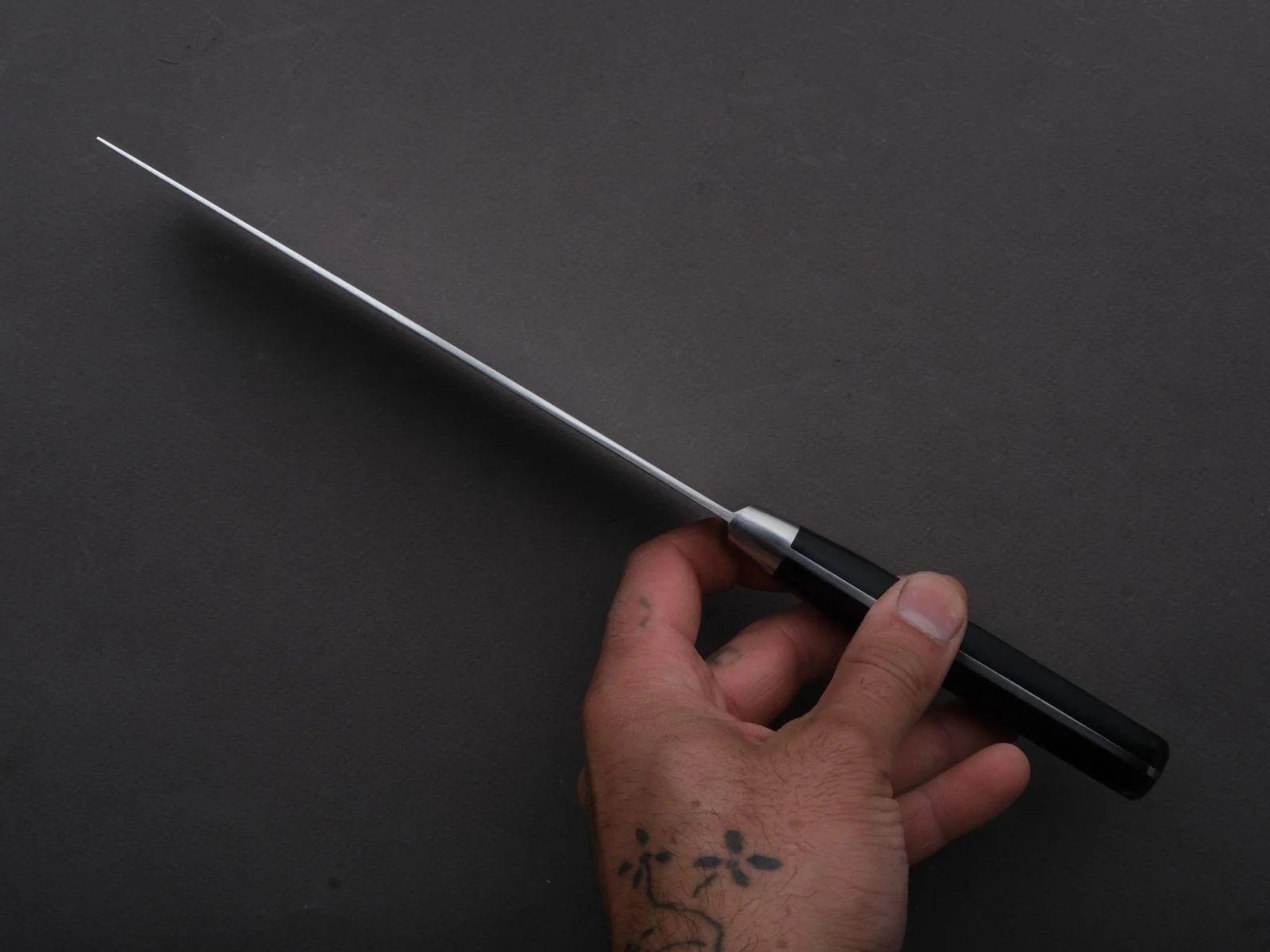 Hitohira - AH - Swedish Stainless - Nakiri - 165mm - Western Handle - Image 5
